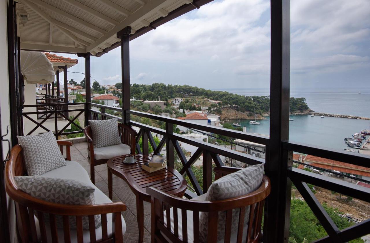Elpida Apartments Votsi  Bagian luar foto